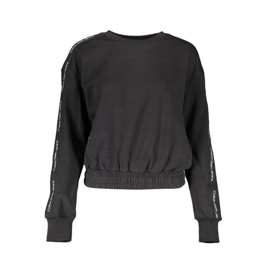 Calvin Klein Black Cotton Women Sweater $223.00 Calvin Klein Luzworld