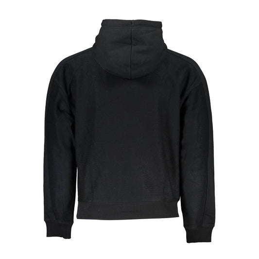 Calvin Klein Black Cotton Men Sweater $281.00 Calvin Klein Luzworld