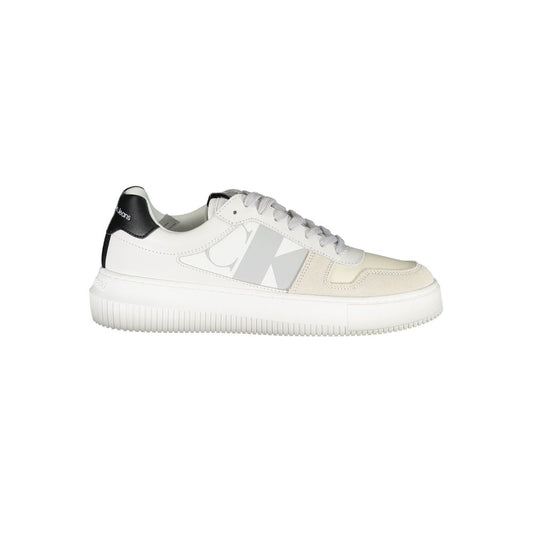 Calvin Klein White Polyester Sneaker $290.00 Calvin Klein Luzworld