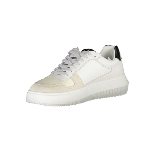 Calvin Klein White Polyester Sneaker $290.00 Calvin Klein Luzworld