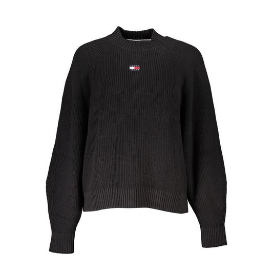 Tommy Hilfiger Black Cotton Sweater $250.00 Tommy Hilfiger Luzworld