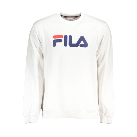 Fila White Cotton Men Sweater $188.00 Fila Luzworld