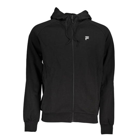Fila Black Cotton Men Sweater $240.00 Fila Luzworld