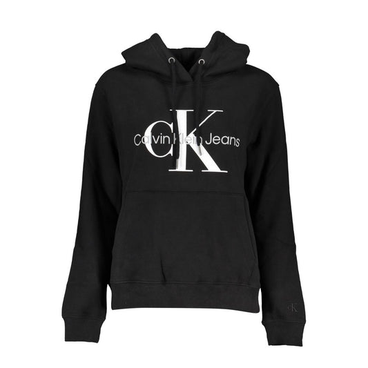 Calvin Klein Black Cotton Women's Sweater $265.00 Calvin Klein Luzworld