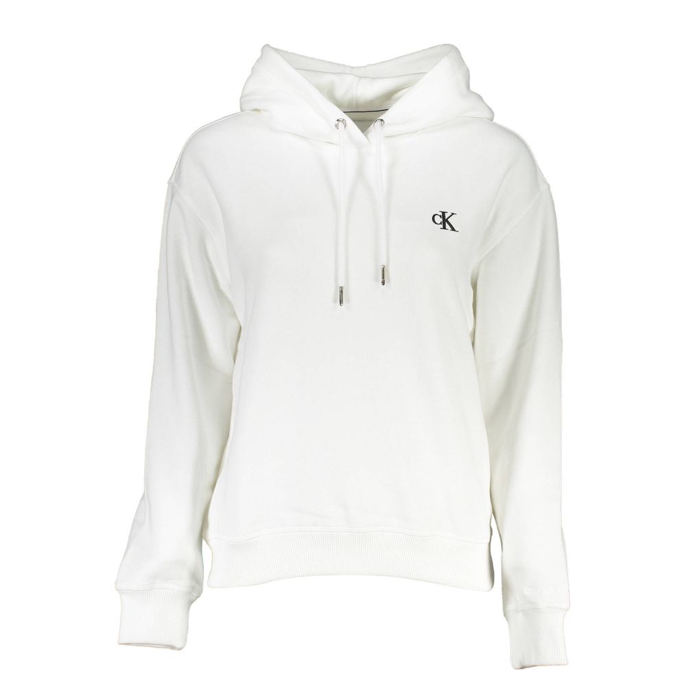 Calvin Klein White Cotton Women Sweater $234.00 Calvin Klein Luzworld