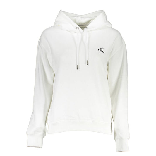 Calvin Klein White Cotton Women Sweater $234.00 Calvin Klein Luzworld