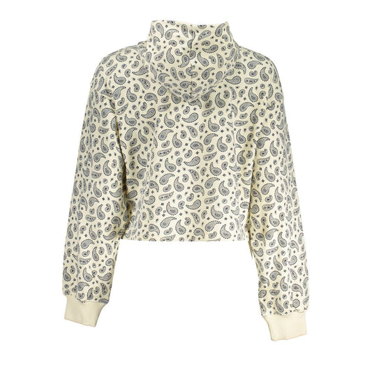 Fila White Cotton Women Sweater Hoodie $199.00 Fila Luzworld