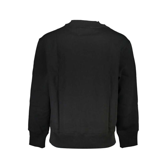 Calvin Klein Black Cotton Men Sweater $234.00 Calvin Klein Luzworld