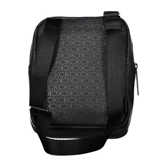 Calvin Klein Sleek Black Shoulder Bag with Contrasting Accents $217.00 Calvin Klein Luzworld