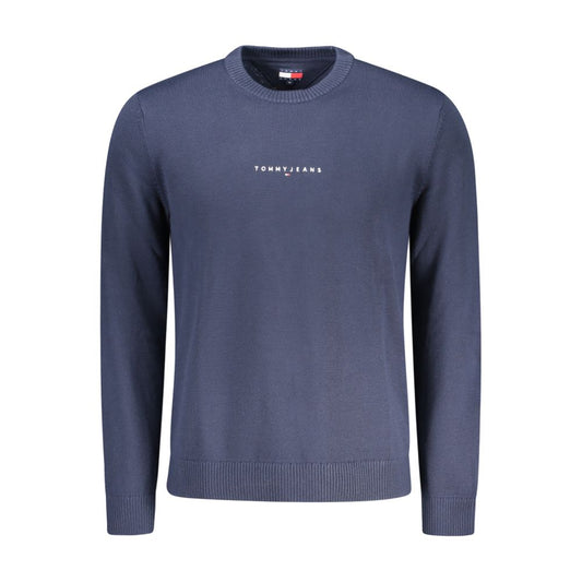 Tommy Hilfiger Blue Polyester Men Sweater $237.00 Tommy Hilfiger Luzworld