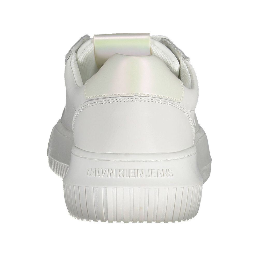 Calvin Klein White Leather Women Sneaker $289.00 Calvin Klein Luzworld