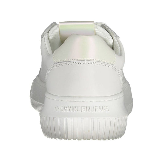 Calvin Klein White Leather Women Sneaker $289.00 Calvin Klein Luzworld