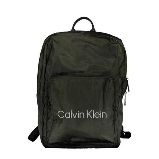 Calvin Klein Green Polyester Men Backpack $246.00 Calvin Klein Luzworld