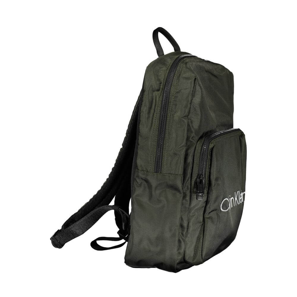 Calvin Klein Green Polyester Men Backpack $246.00 Calvin Klein Luzworld