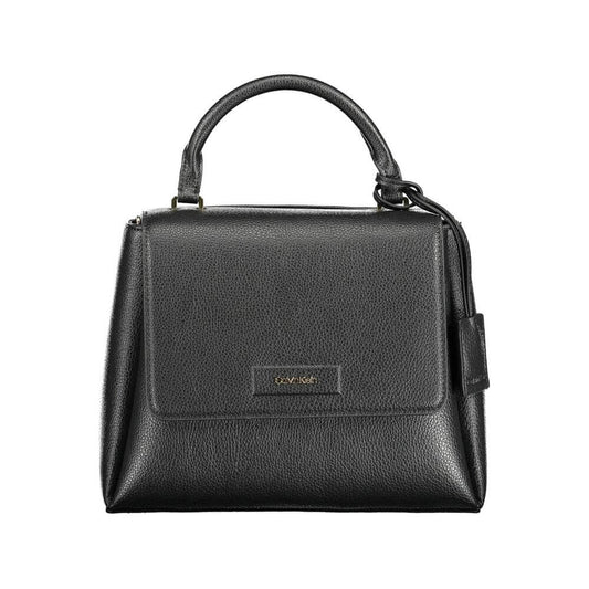 Calvin Klein Black Polyester Women Handbag $515.00 Calvin Klein Luzworld