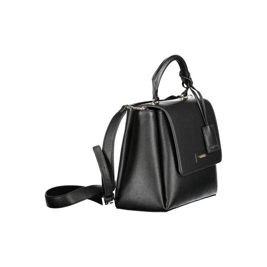 Calvin Klein Black Polyester Women Handbag $515.00 Calvin Klein Luzworld