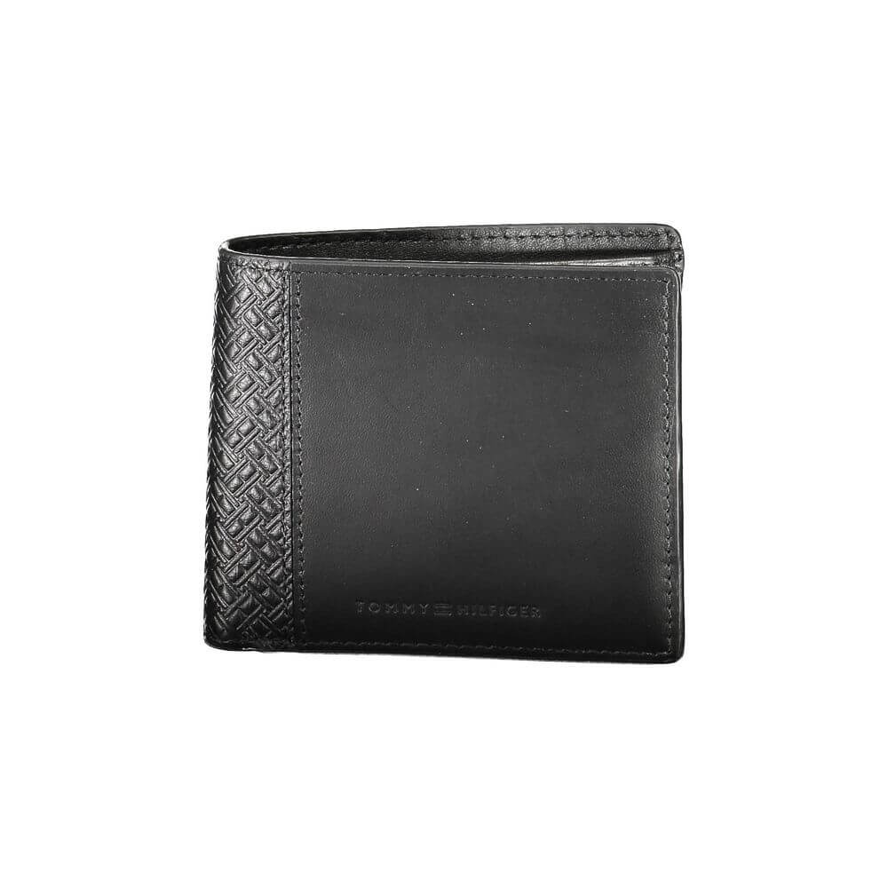 Tommy Hilfiger Black Leather Men Wallet $204.00 Tommy Hilfiger Luzworld