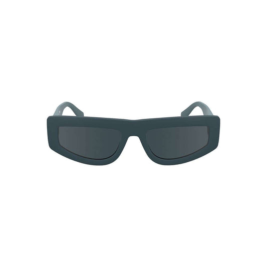 Calvin Klein Blue Bio-Based Fabric Women Sunglass $225.00 Calvin Klein Luzworld
