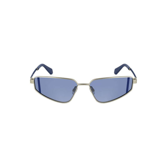 Calvin Klein Gray Metal Women Sunglasses $248.00 Calvin Klein Luzworld