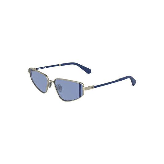 Calvin Klein Gray Metal Women Sunglasses $248.00 Calvin Klein Luzworld