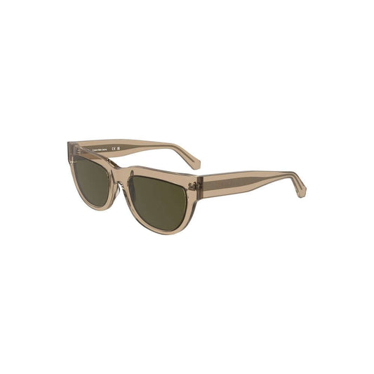Calvin Klein Brown Acetate Women Sunglasses $248.00 Calvin Klein Luzworld