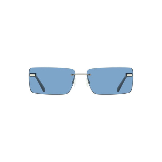 Calvin Klein Blue Metal Women Sunglass $277.00 Calvin Klein Luzworld