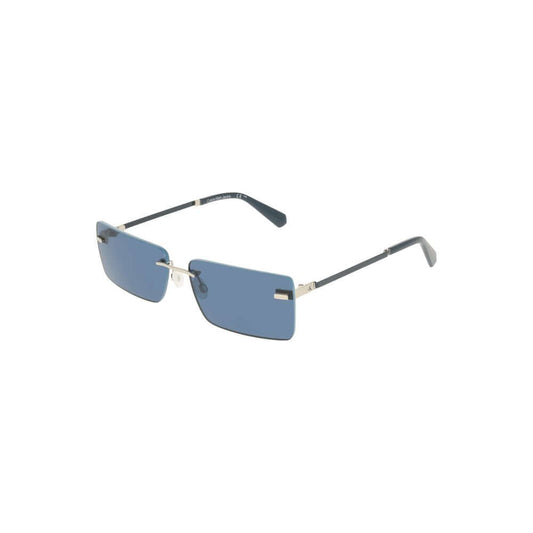 Calvin Klein Blue Metal Women Sunglass $277.00 Calvin Klein Luzworld