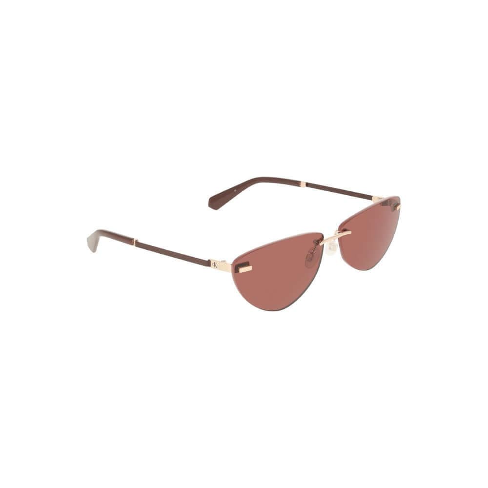 Calvin Klein Pink Metal Women Sunglass $277.00 Calvin Klein Luzworld