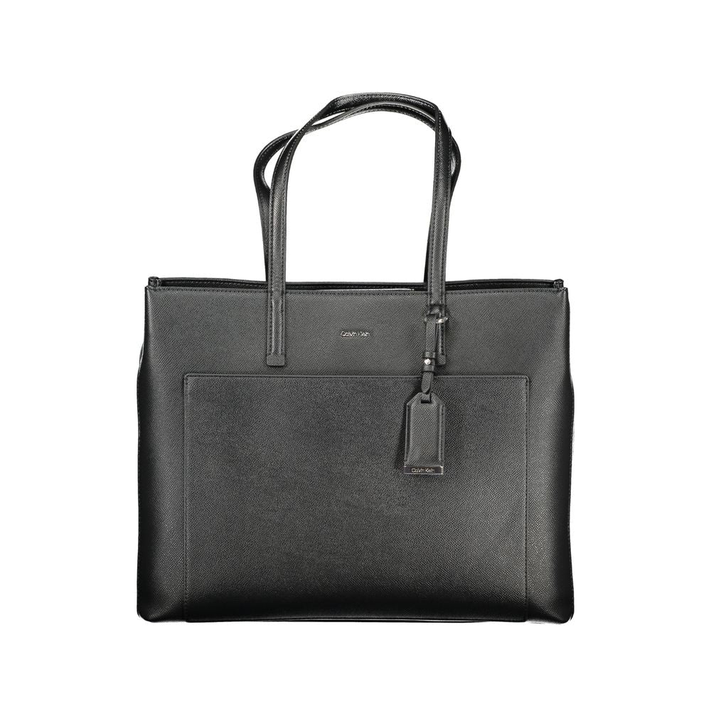 Calvin Klein Black Polyethylene Women Handbag $510.00 Calvin Klein Luzworld