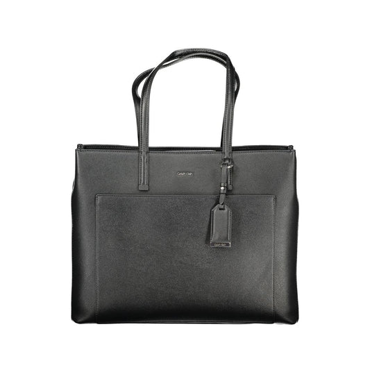 Calvin Klein Black Polyethylene Women Handbag $510.00 Calvin Klein Luzworld