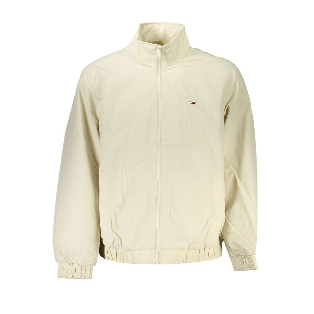 Beige jacket on a white background