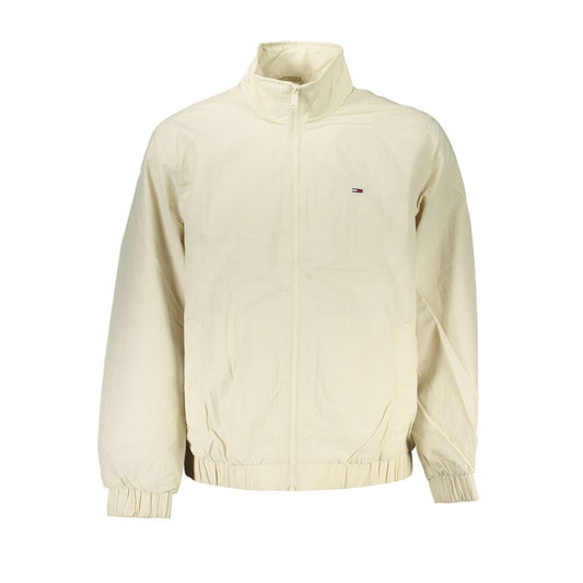 Beige jacket on a white background