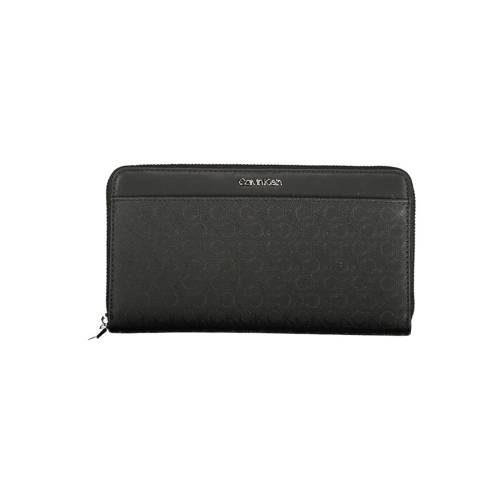 Calvin Klein Black Polyester Women Wallet $217.00 Calvin Klein Luzworld