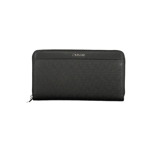 Calvin Klein Black Polyester Women Wallet $217.00 Calvin Klein Luzworld