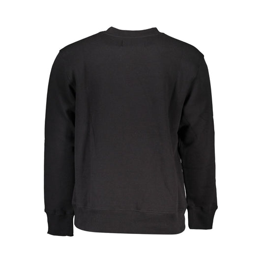 Calvin Klein Black Cotton Men Sweater $202.00 Calvin Klein Luzworld