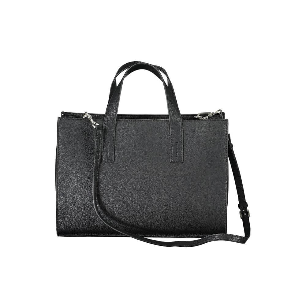 Calvin Klein Black Polyester Women Handbag $569.00 Calvin Klein Luzworld