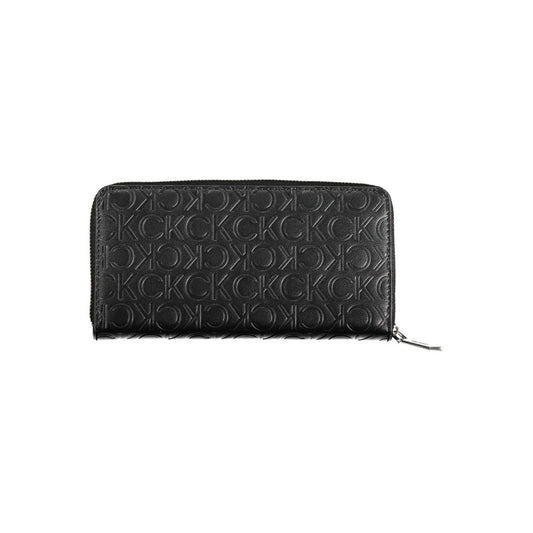 Calvin Klein Black Polyethylene Women Wallet $200.00 Calvin Klein Luzworld
