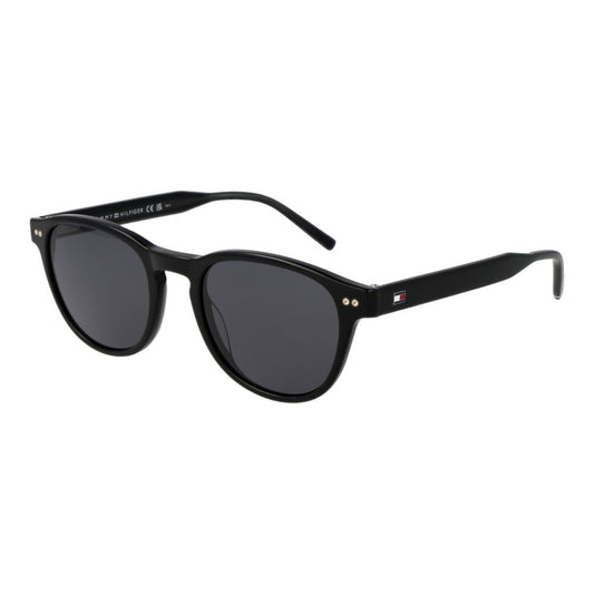 Tommy Hilfiger Black Men Sunglass $287.00 Tommy Hilfiger Luzworld