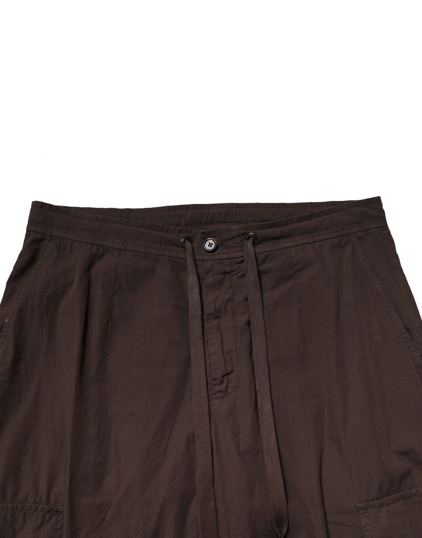 Dolce & Gabbana Brown Cotton Cargo Jogger Men Pants