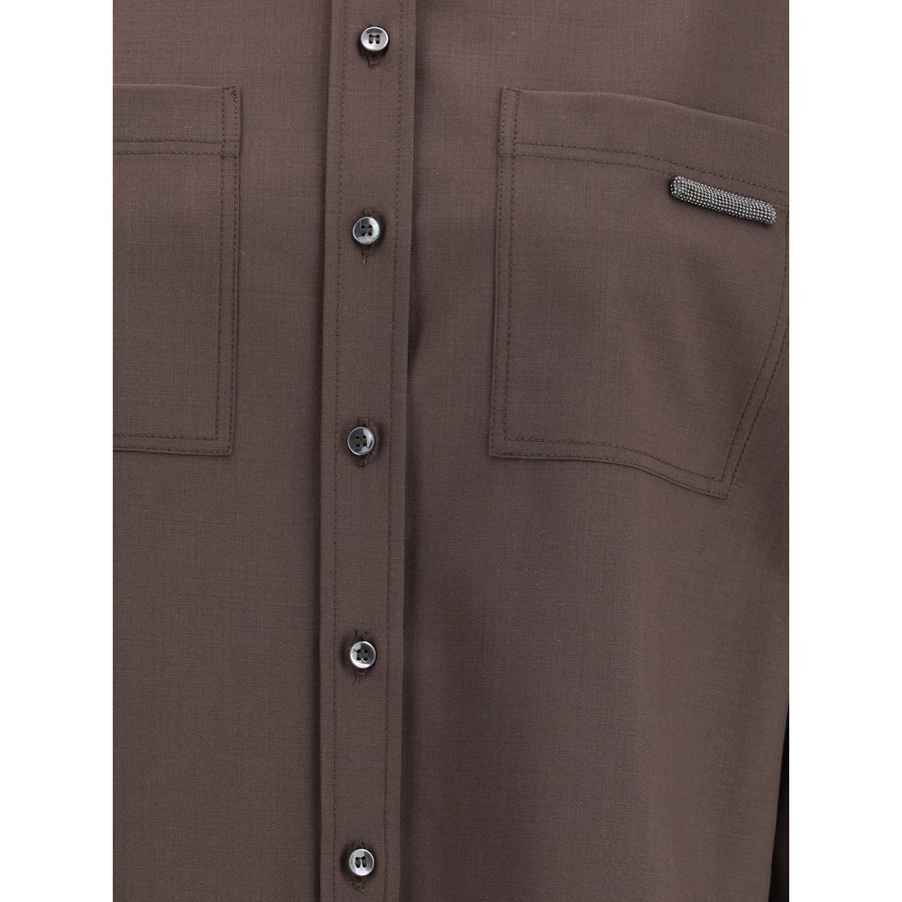 Brunello Cucinelli Wool Shirt