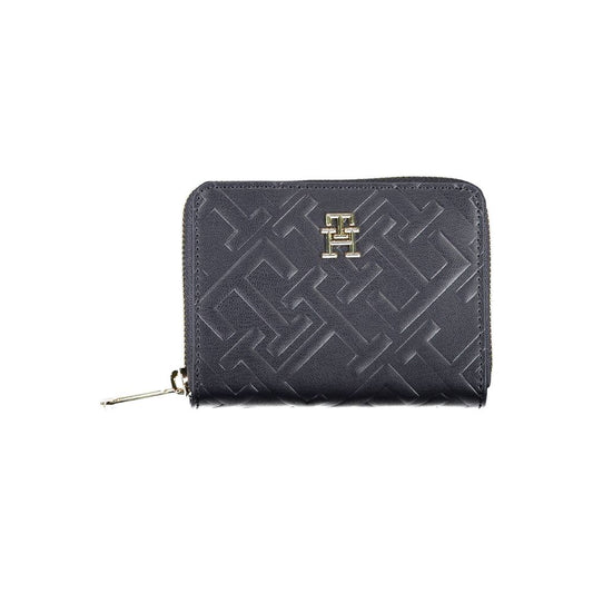 Tommy Hilfiger Blue Polyethylene Women Wallet $189.00 Tommy Hilfiger Luzworld
