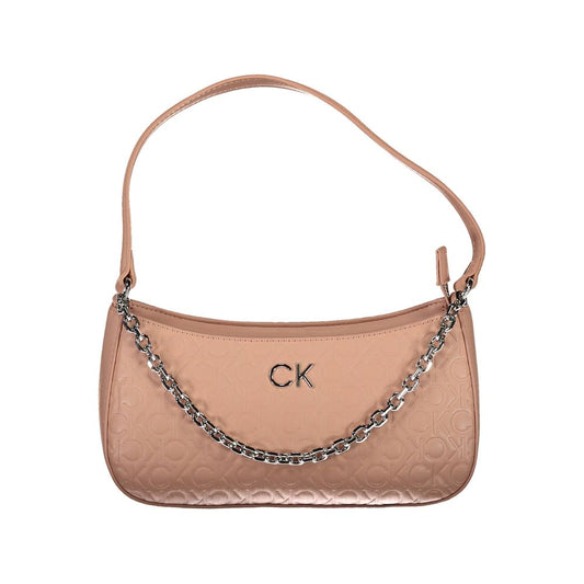 Calvin Klein Pink Polyester Women Handbag $276.00 Calvin Klein Luzworld