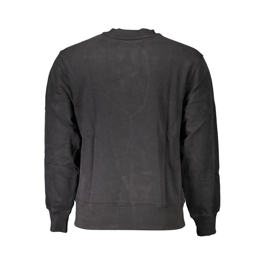 Calvin Klein Black Cotton Men Sweater $218.00 Calvin Klein Luzworld