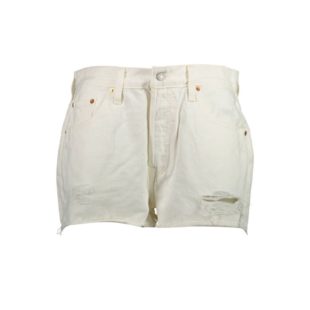 Levi's White Cotton Women's Jean $177.00 Levi's Luzworld