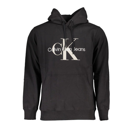 Calvin Klein Black Organic Cotton Men Sweater $265.00 Calvin Klein Luzworld