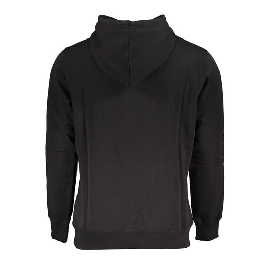 Calvin Klein Black Organic Cotton Men Sweater $265.00 Calvin Klein Luzworld