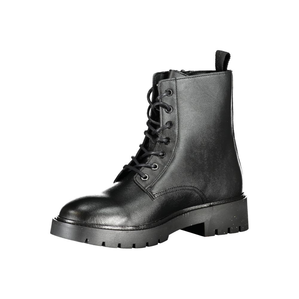 Calvin Klein Black Polyester Men Boot $595.00 Calvin Klein Luzworld