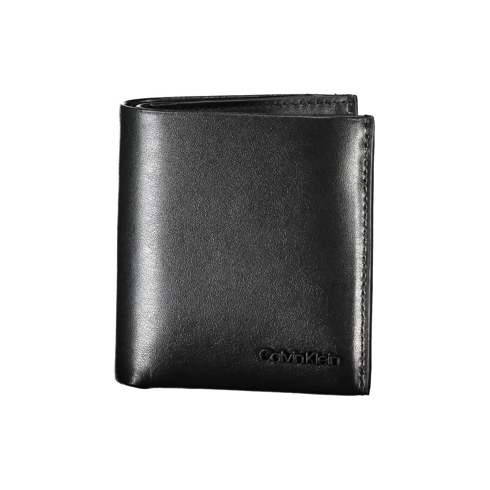 Calvin Klein Sleek Black Leather RFID Wallet $209.00 Calvin Klein Luzworld