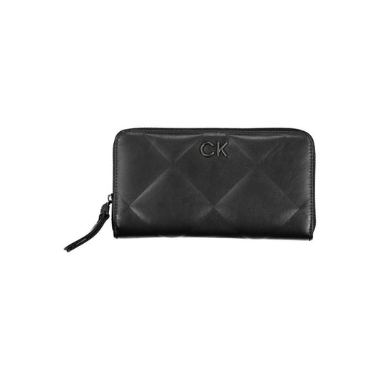 Calvin Klein Sleek Black RFID Blocking Wallet with Logo $216.00 Calvin Klein Luzworld