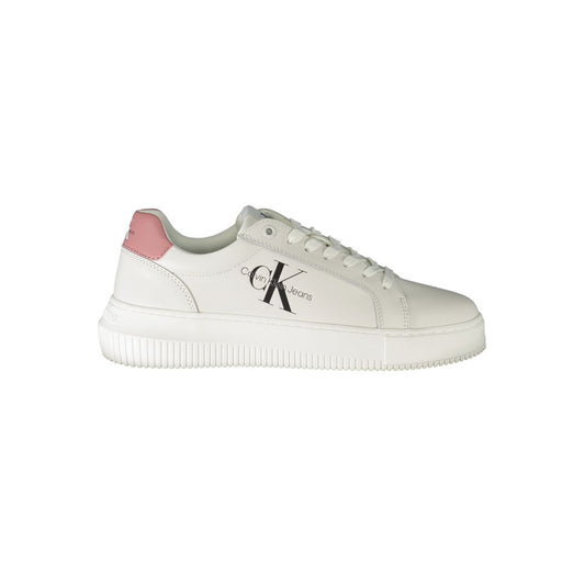 Calvin Klein White Polyester Sneaker $290.00 Calvin Klein Luzworld